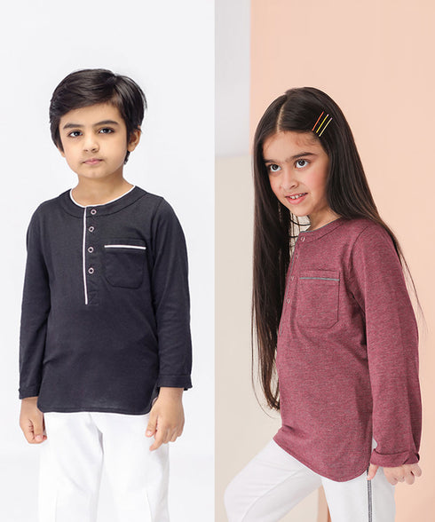 Boys'/Girls' Pocket Tunic Shirt